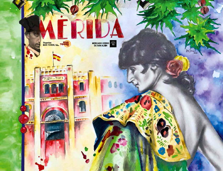 Presentado el cartel para la feria taurina de Mérida Extremadura7dias