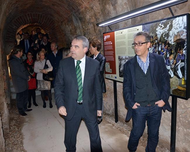 La galería de fusileros del Baluarte de San Pedro abrirá los fines de semana