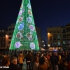 Encendido del alumbrado navideño en Badajoz