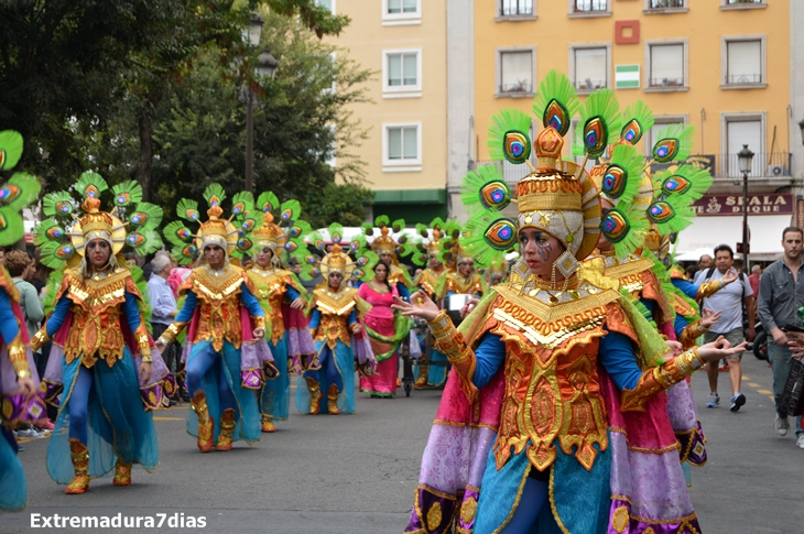 Imágenes que el Carnaval de Badajoz dejó este fin de semana en Sevilla