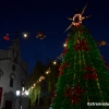 Los vecinos de Entrín Bajo (Badajoz) decoran sus calles de Navidad