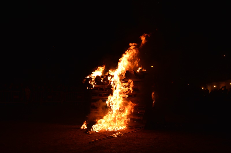 Imágenes de Las Candelas de la barriada de San Fernando