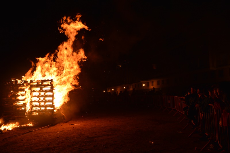 Imágenes de Las Candelas de la barriada de San Fernando