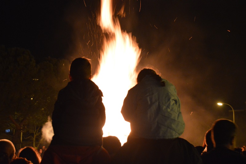 Imágenes de Las Candelas de la barriada de San Fernando