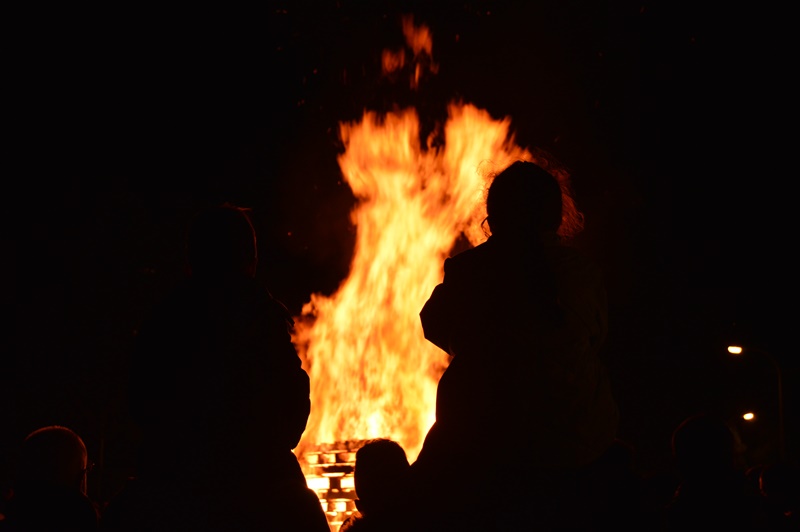 Imágenes de Las Candelas de la barriada de San Fernando