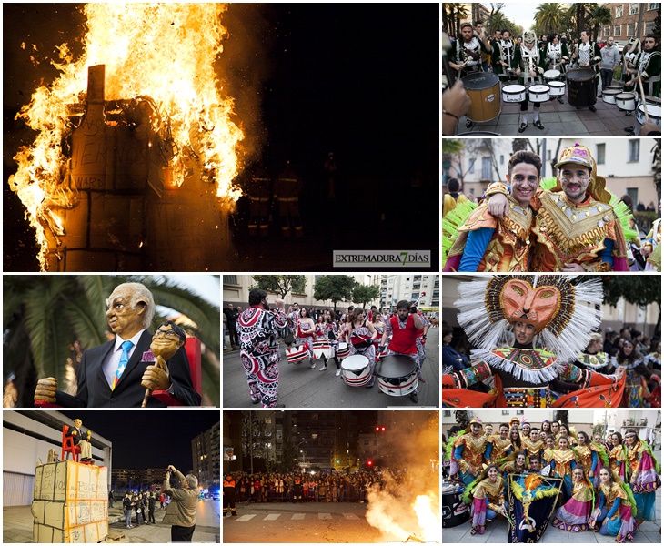 Las Candelas de Santa Marina abren el Carnaval de Badajoz 2016