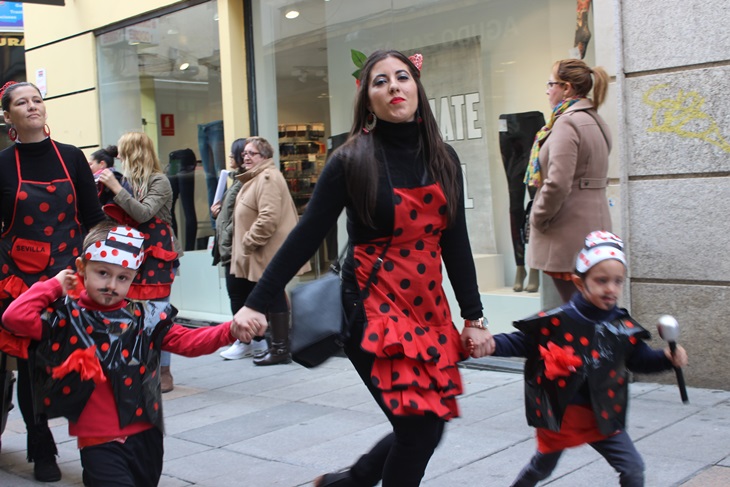 Imágenes del desfile infantil del Carnaval Romano