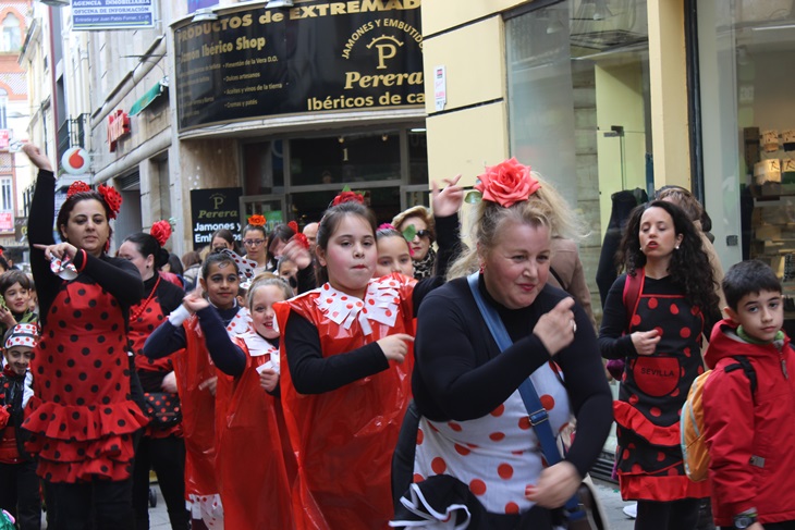 Imágenes del desfile infantil del Carnaval Romano