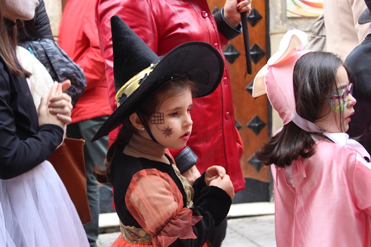 Imágenes del desfile infantil del Carnaval Romano