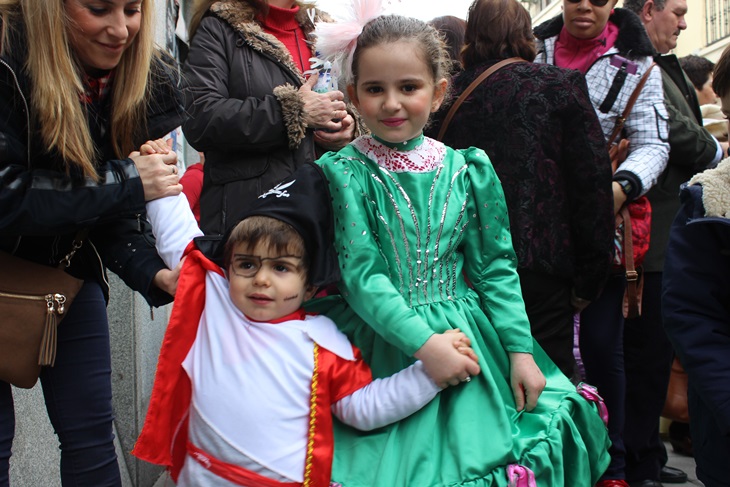 Imágenes del desfile infantil del Carnaval Romano