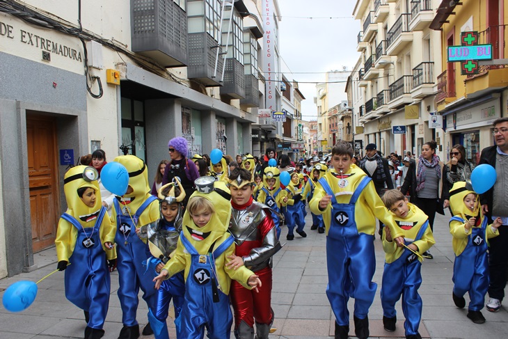 Imágenes del desfile infantil del Carnaval Romano