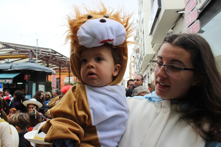 Imágenes del desfile infantil del Carnaval Romano