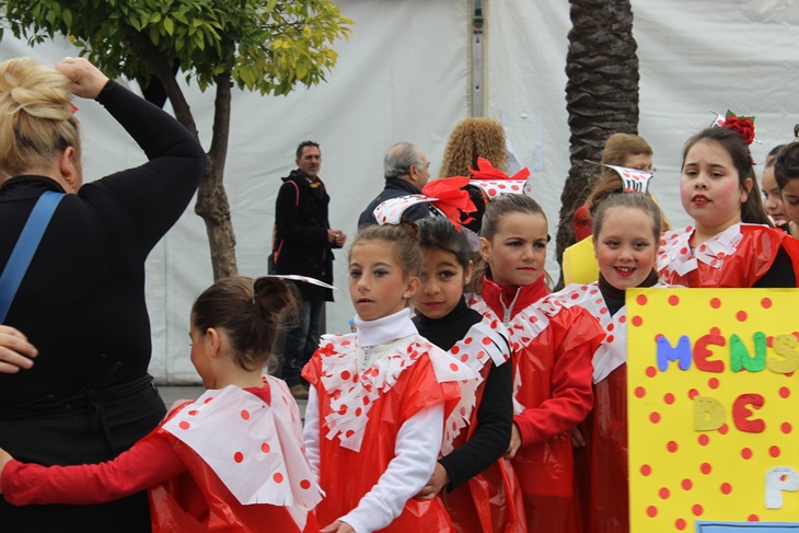 Imágenes del desfile infantil del Carnaval Romano