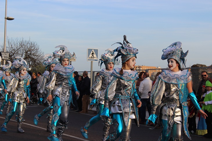 Imágenes del desfile del Carnaval Romano 2016