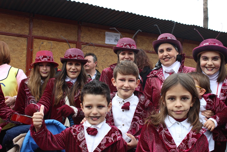 Imágenes del desfile infantil del Carnaval Romano