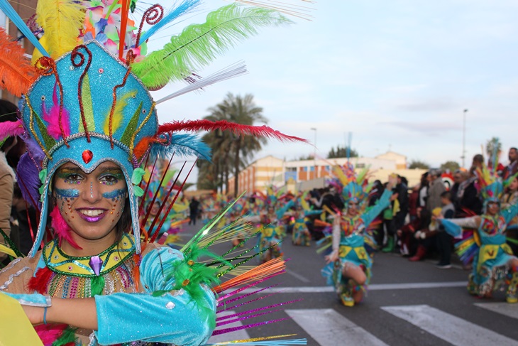 Imágenes del desfile del Carnaval Romano 2016