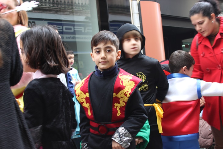 Imágenes del desfile infantil del Carnaval Romano