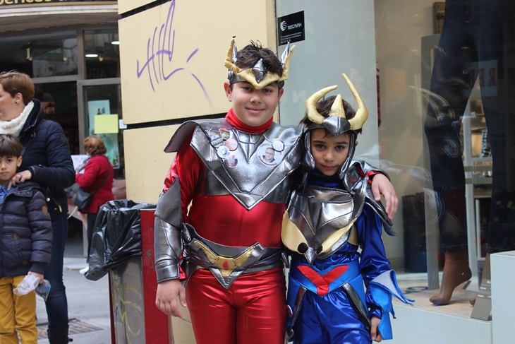 Imágenes del desfile infantil del Carnaval Romano