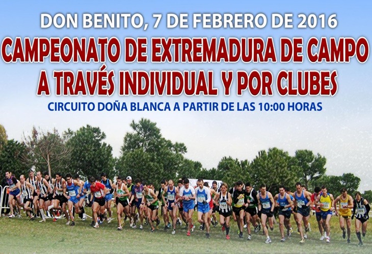 Don Benito acoge el Campeonato de Extremadura de Campo a Través