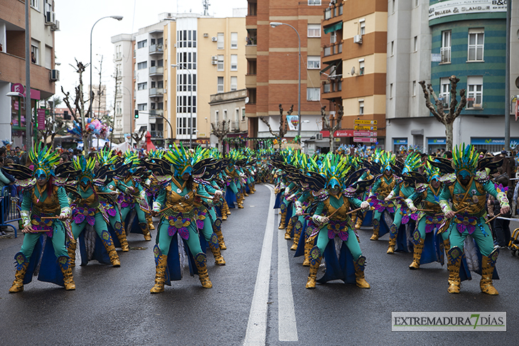 San Roque despide al Carnaval de Badajoz