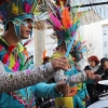 Los danzarines emeritenses ganan el desfile de Carnaval Romano