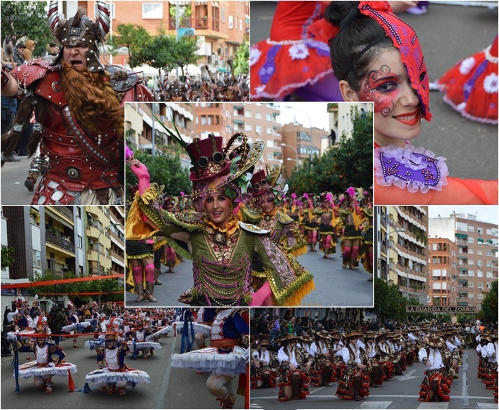 Las 5 primeras comparsas del Gran Desfile de Badajoz