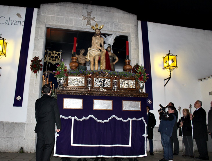 Gran acogida de la procesión ‘El Calvario’