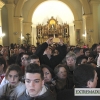 La lluvia impide que la Borriquita procesione por las calles de Badajoz