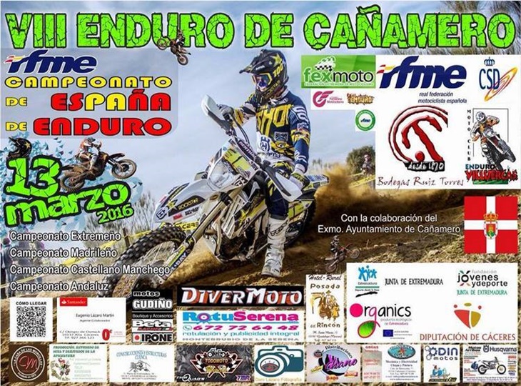 La segunda prueba del Campeonato de España de Enduro se celebrará en Extremadura