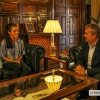 Fragoso recibe a la olímpica Miriam Casillas