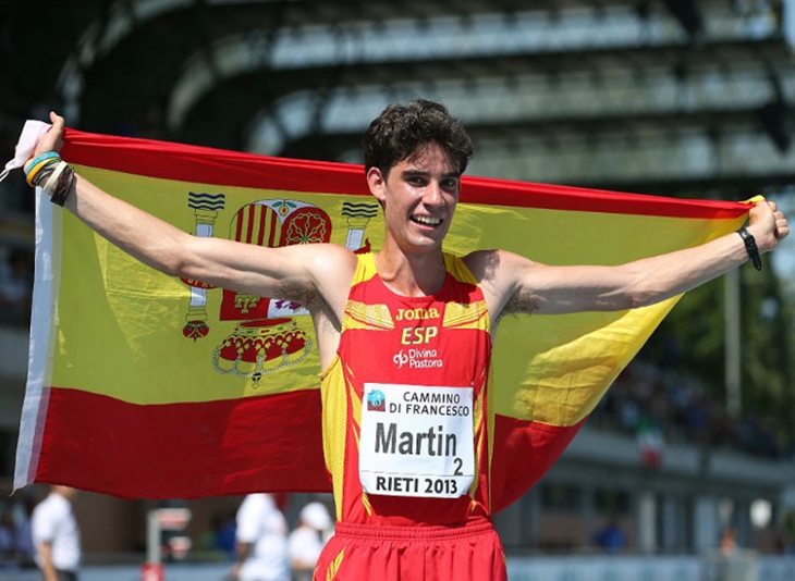 Billete olímpico y bronce para el extremeño Álvaro Martín en Roma