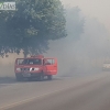 La Policía corta la avenida Manuel Rojas debido a un incendio