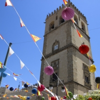 Imágenes del ambiente en la Feria de Día del casco en Badajoz