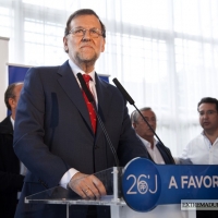 Rajoy en Badajoz: “El objetivo básico para el PP sigue siendo el empleo”