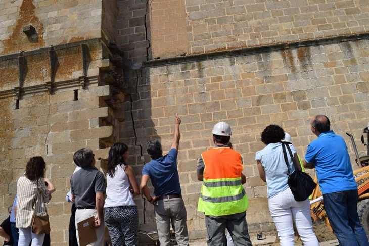 La Catedral de Coria comienza a ser rehabilitada