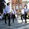 GALERÍA I - Las agrupaciones del Festival Folklórico realizan el tradicional desfile por las calles de Badajoz