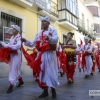 GALERÍA II - Las agrupaciones del Festival Folklórico realizan el tradicional desfile por las calles de Badajoz