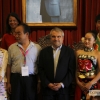 GALERÍA II - El Ayuntamiento de Badajoz da la bienvenida a las agrupaciones del Festival Folklórico