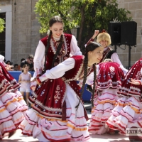 GALERÍA I - El Ayuntamiento de Badajoz da la bienvenida a las agrupaciones del Festival Folklórico