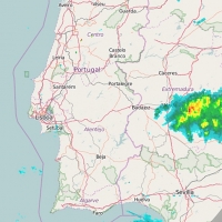 Importantes tormentas afectan al sur de Extremadura