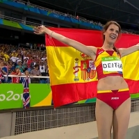 La despedida olímpica de Ruth Beitia es de oro