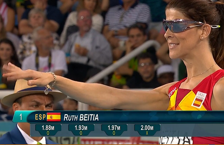 La despedida olímpica de Ruth Beitia es de oro