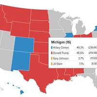 La victoria de Trump o Clinton pasa por Michigan