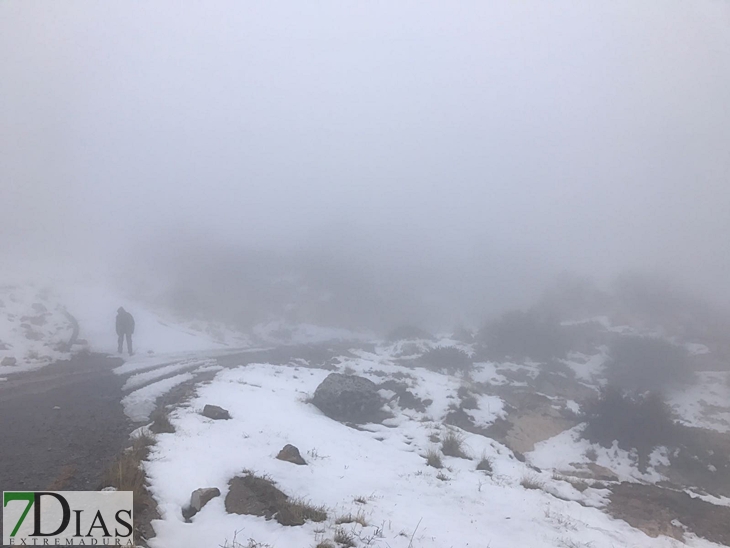 La nieve no se olvida de Las Villuercas