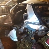 Impactante accidente en la Carretera de la Corte (Badajoz)