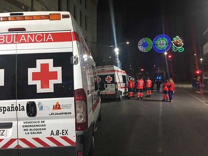 Cruz Roja atiende a 31 personas en la segunda noche del Carnaval de Badajoz