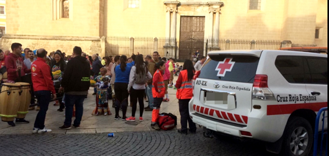 Atendidas doce personas en la primera jornada del Carnaval pacense