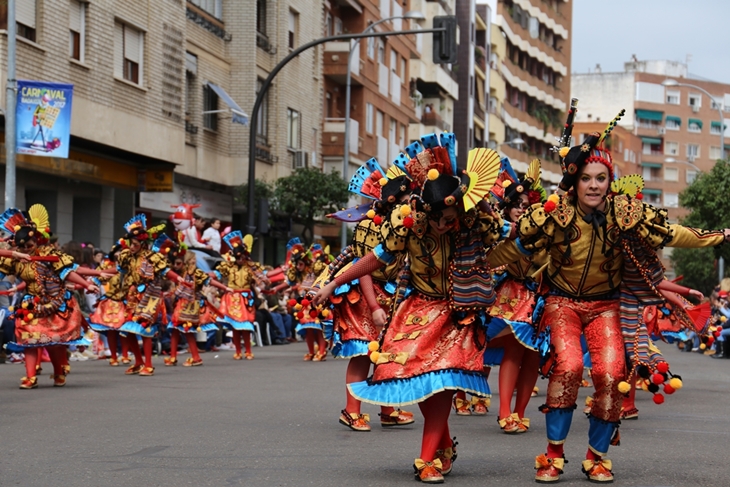 Imágenes del Gran Desfile de Comparsas de Badajoz. Parte 1