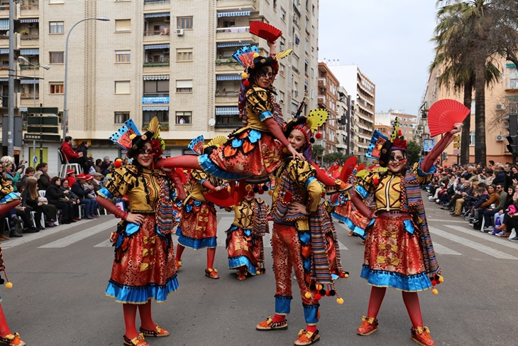 Imágenes del Gran Desfile de Comparsas de Badajoz. Parte 1