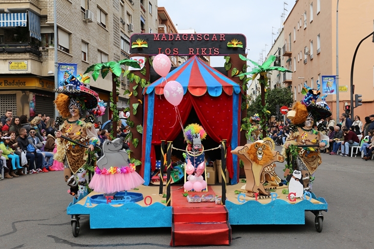 Imágenes del Gran Desfile de Comparsas de Badajoz. Parte 1